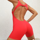 Integrated Hip Lifting Sport Yoga Jumpsuit