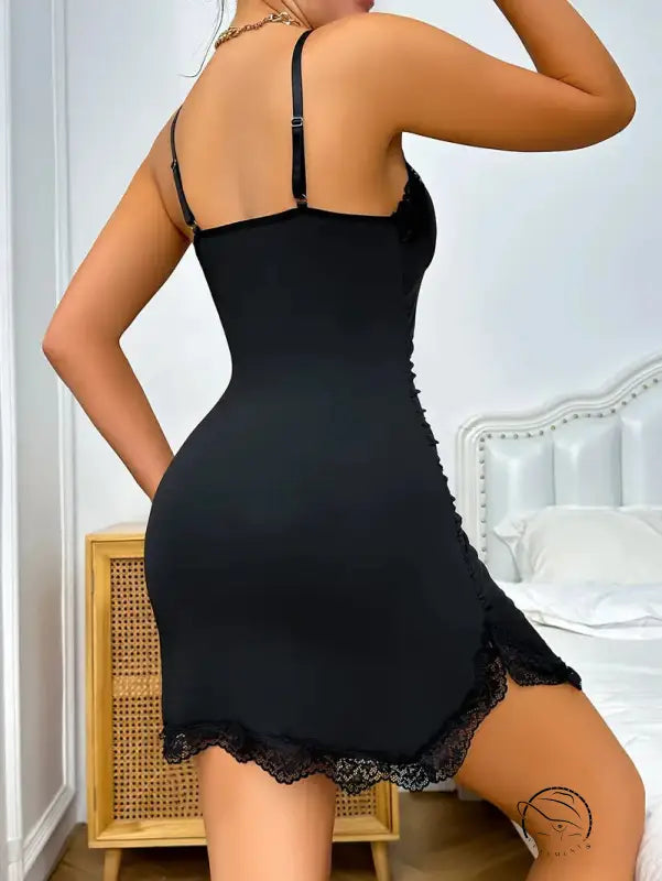 Pajamas Popular Sling Tight Skirt Hip Lace Dress