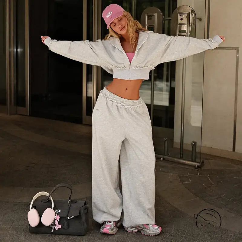 Langry fashion black handbag with pink earmuffs and keychain for ملابس suit