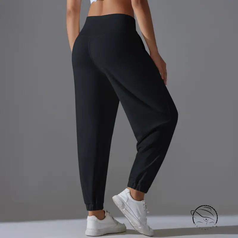 Wide Leg Breathable High Waist Fitness Pants Running