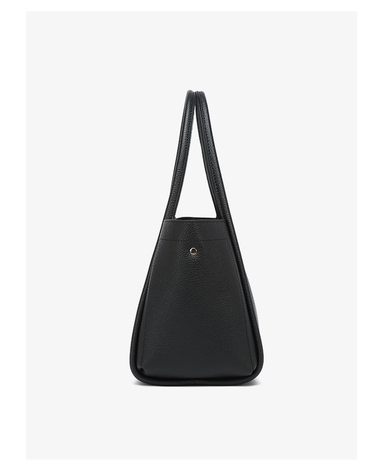 Soft Leather Large Capacity High Grade Handbag