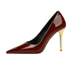 Fashionable Simple Metal Heel Ultra High