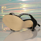 One Strap Rose Red Stiletto Heel High