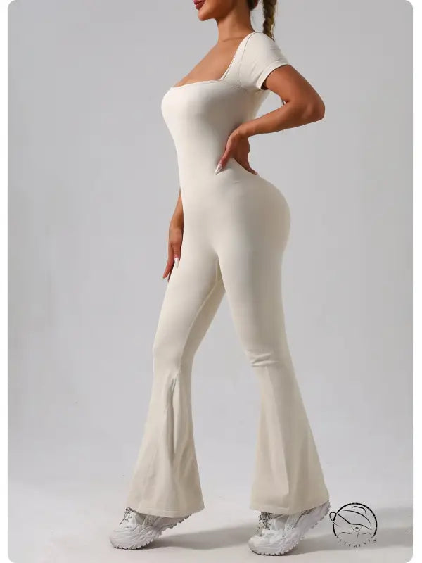 Comfy Quick Drying Yoga Bodysuit