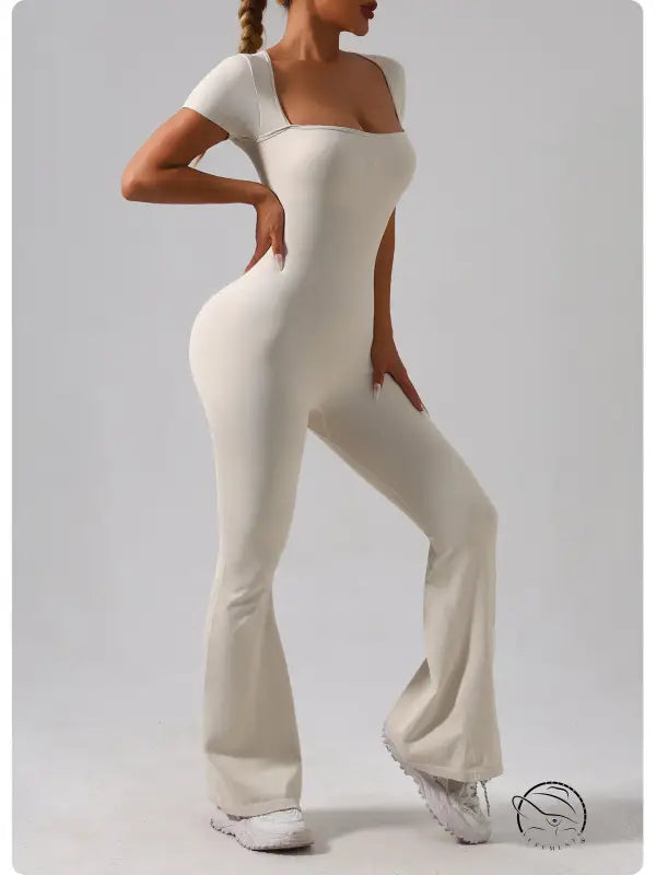 Comfy Quick Drying Yoga Bodysuit