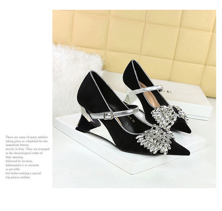 Light Luxury Pointed Toe High Heel