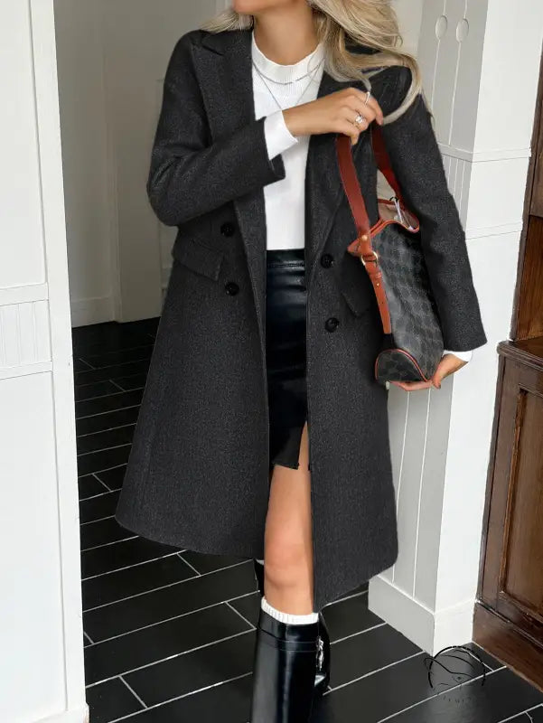 Casual Long Sleeve Coat