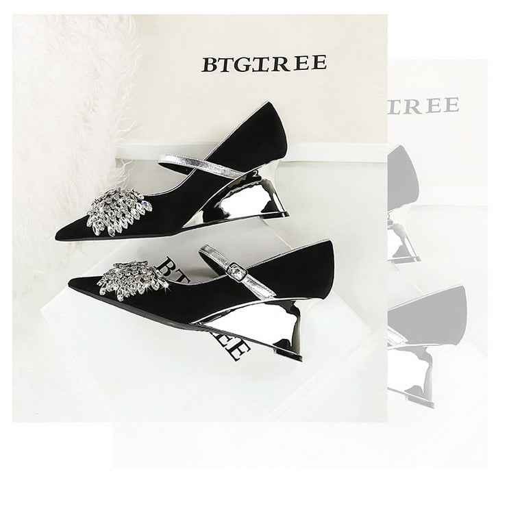 Light Luxury Pointed Toe High Heel