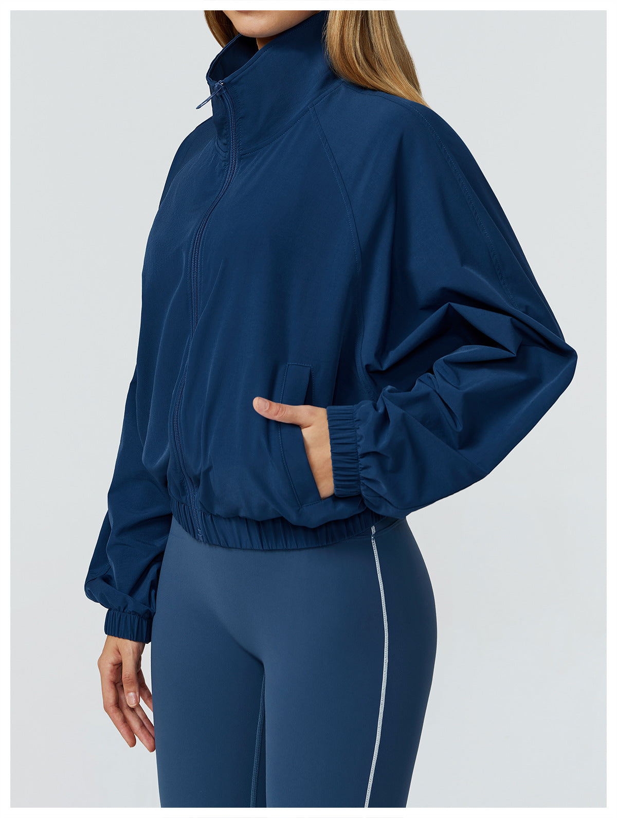 Quick Drying Stand Collar Sports Jacket