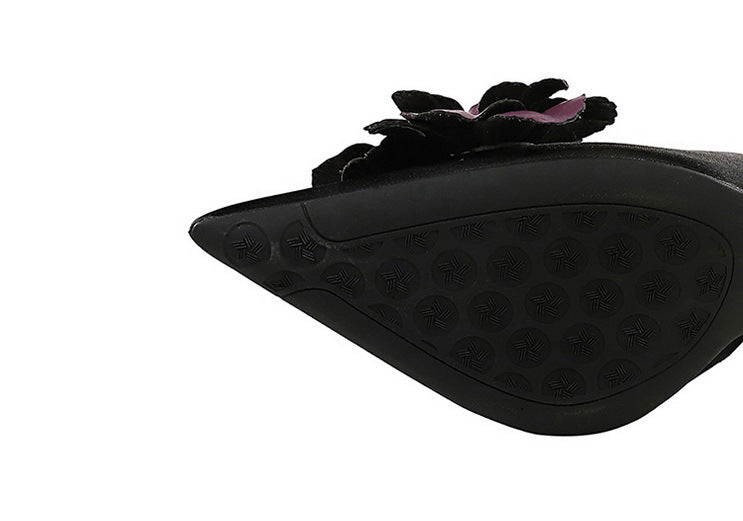 Cocktail Hollow out Cutout out Back Strap Pointed Stiletto Heel High