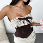 Retro Lace Special Interest Design Boning Corset