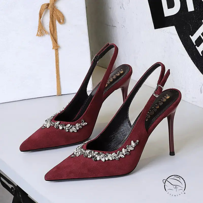 Cocktail Pointed Toe High Heel