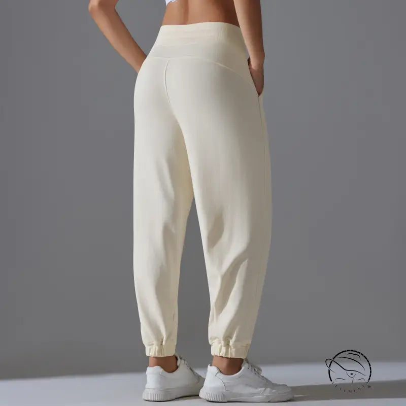 Wide Leg Breathable High Waist Fitness Pants Running