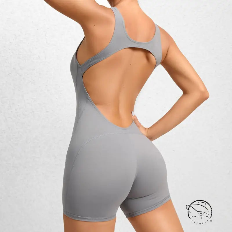 Integrated Hip Lifting Sport Yoga Jumpsuit
