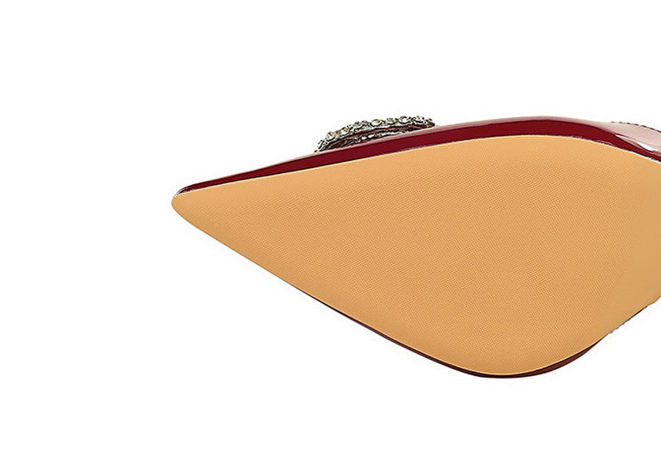 Langry fashion red and gold sunglasses with textured lens design