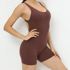 Integrated Hip Lifting Sport Yoga Jumpsuit