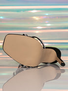 Langry fashion black and white Nike Air Max 90 sneakers with mesh upper and rubber sole