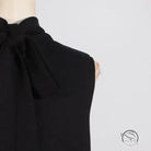 Retro tie bow sleeveless top in Langry fashion