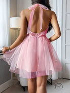 Elegant Halter Waist Princess Dress