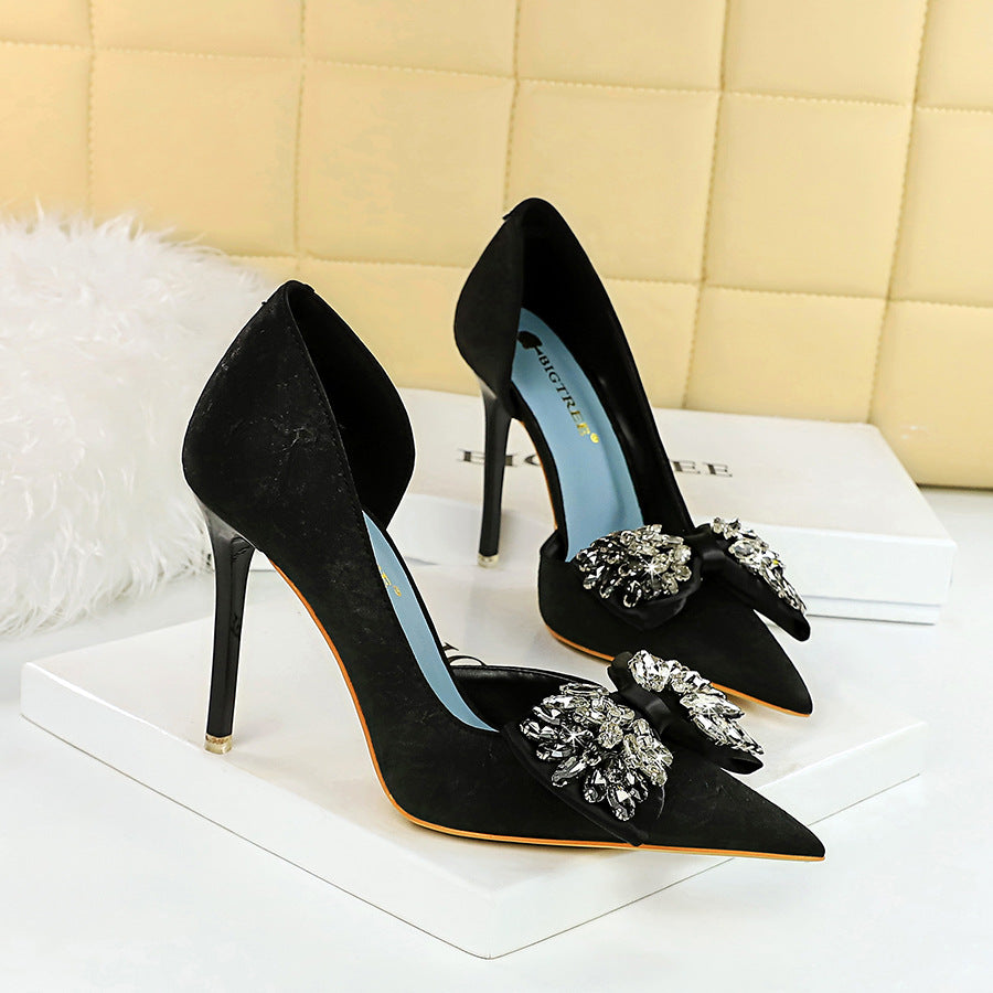 Stiletto Low Cut Ultra High Heel