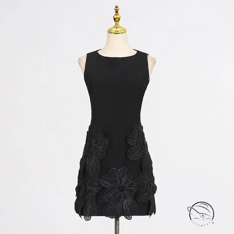 French Sweet Date Short Dress