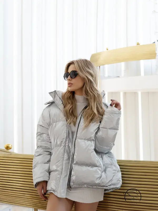 Hooded Cotton Coat Jacket