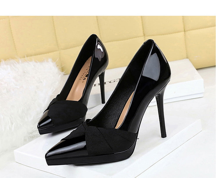 Classy Leather High Heel