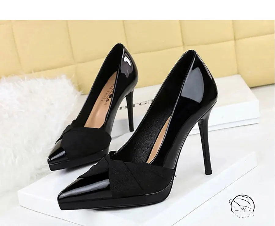 Classy Leather High Heel