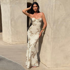 Elegant Slim Fit Slimming Maxi Dress