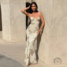 Elegant Slim Fit Slimming Maxi Dress