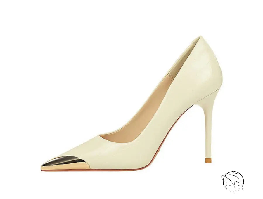 Cocktail Low Cut Shoes Pointed Stiletto Heels