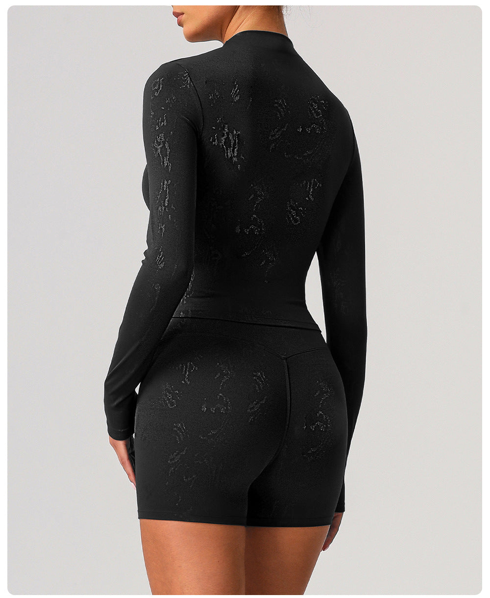 Comfy Long Sleeve Tight Yoga t Shirt