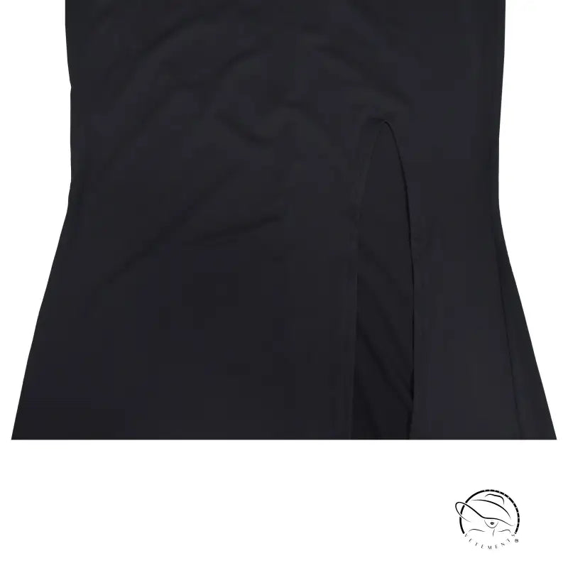 Amazing split maxi dress in black with elegant slit