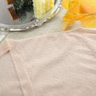 Blush pink mesh dotted texture top from Langry fashion nightgown set