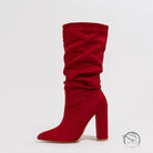 Winter Fashionable Chunky High Heel Boots