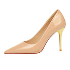Fashionable Simple Metal Heel Ultra High