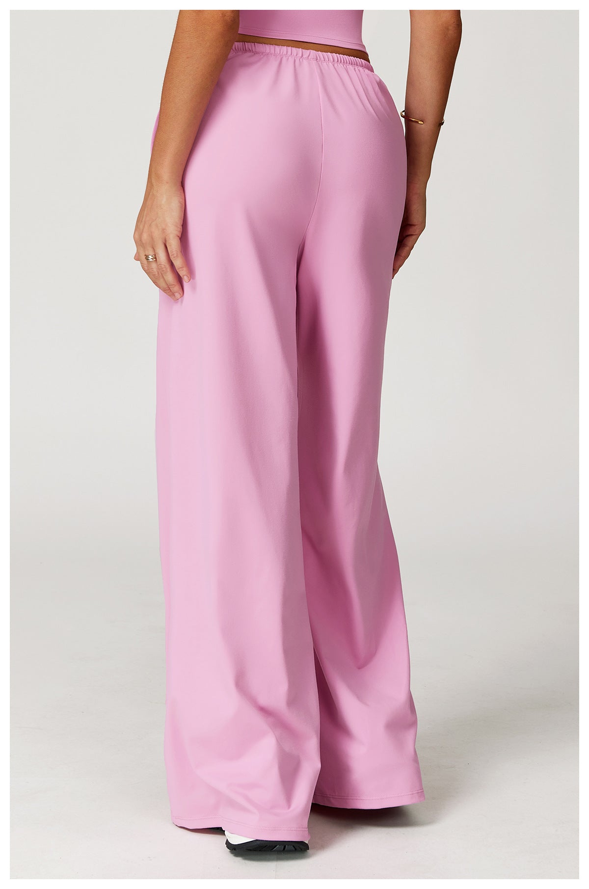 Embellished Wide Leg Loose Casual Pants