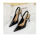 Wind Back Empty Shoes Cocktail High Heels