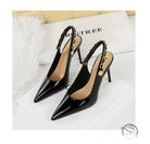 Wind Back Empty Shoes Cocktail High Heels