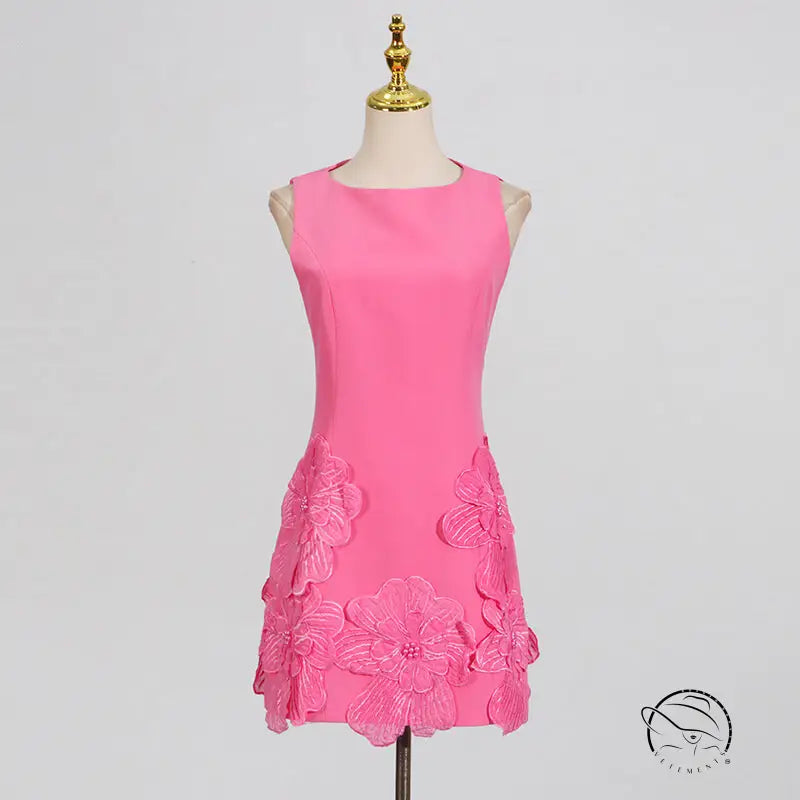 French Sweet Date Short Dress