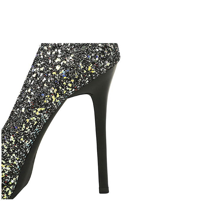 Cocktail Stiletto Waterproof High Heels