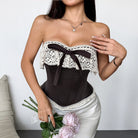 Retro Lace Special Interest Design Boning Corset