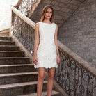 French Sweet Date Short Dress