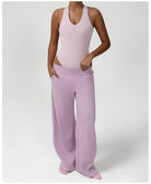 Loose Casual Sports Trousers Mop Pocket Sweatpants
