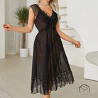 Elegantpolka Dot Nightdress