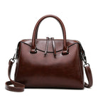 Elegant Soft Leather Trendy Large Capacity Handbags
