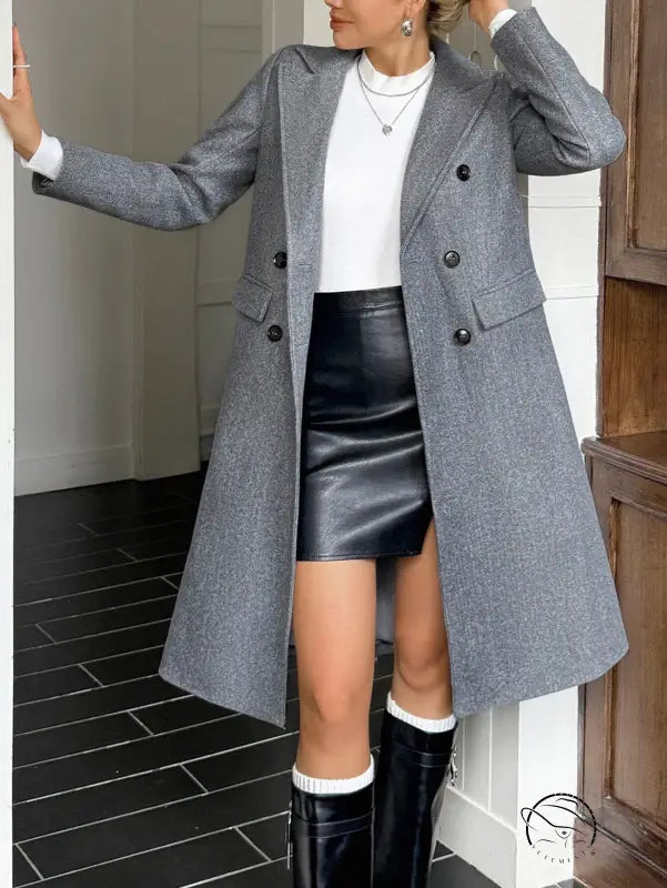 Casual Long Sleeve Coat