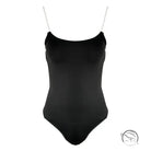 Summer Diamond Chain Slim Top Low-cut Sling Bodysuit