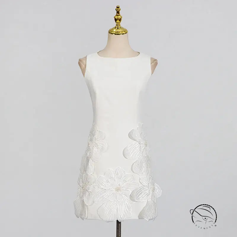 French Sweet Date Short Dress