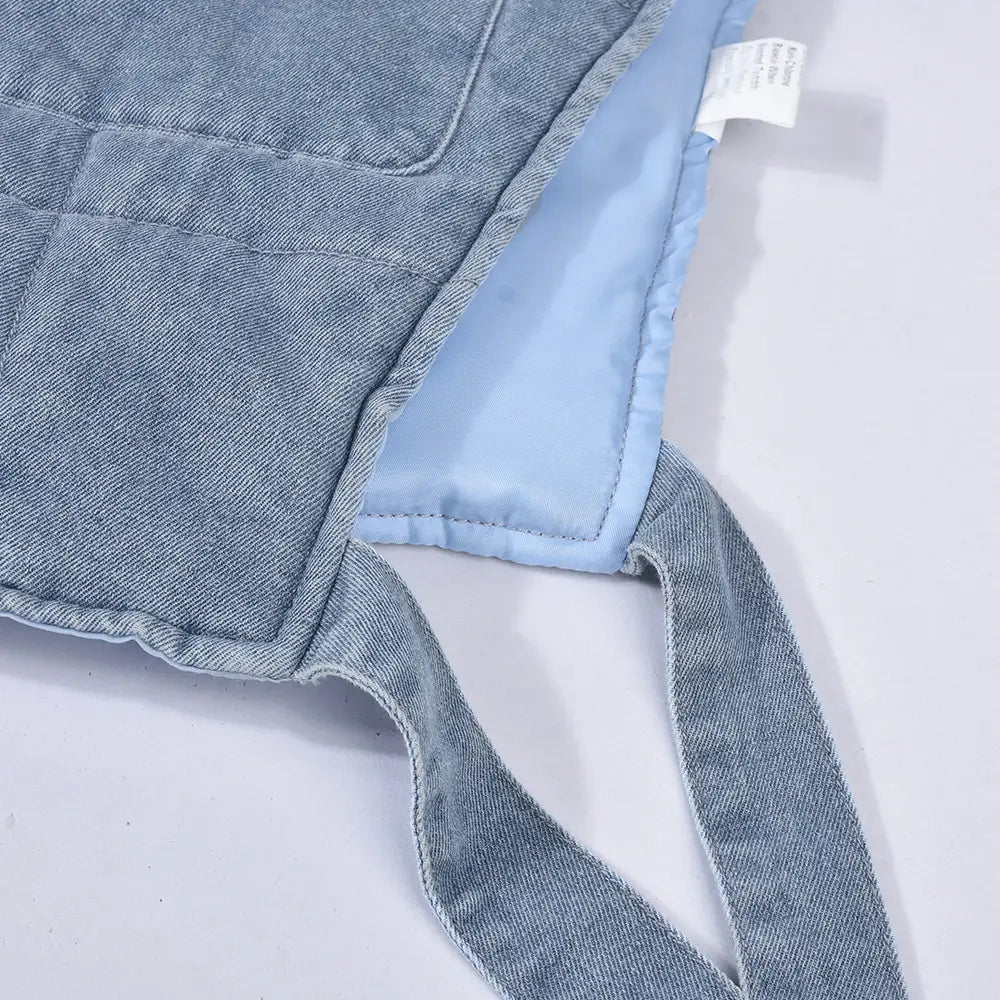 Hooded Sleeveless Short Vest